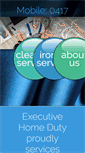 Mobile Screenshot of executivehomeduty.com.au